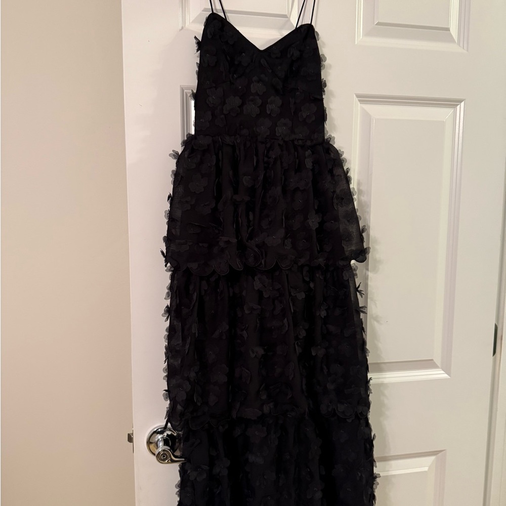 Endless Rose Black Lace Dress